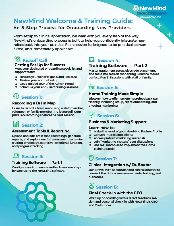 onboarding and training guide cover